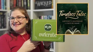 OwlCrate Advent Calendar Unboxing || Timeless Tales