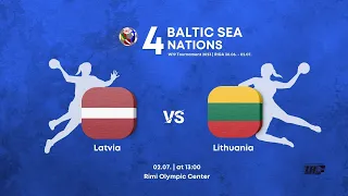 Latvia - Lithuania | 4 Baltic Sea Nations W19 Tournament 2023