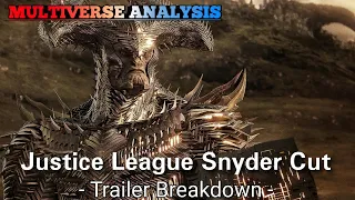 Justice Leage Snyder Cut - Trailer Breakdown