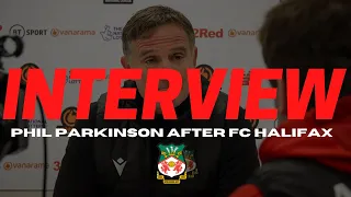 INTERVIEW | Phil Parkinson after FC Halifax Town