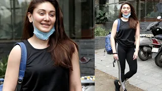 Bigg Boss 14 Fame Shefali Jariwala Spotted At Gym Mhada