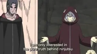 Kabuto shows their puppets to Tobi - [English Subtittles]