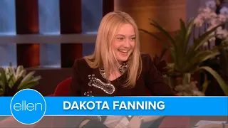 Dakota Fanning Gets Scared By a Vampire (Season 7)