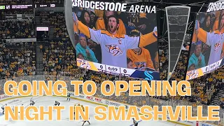 Nashville Predators Opening Night IN PERSON | Welcome to the 23-24 NHL Season