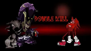 Double Kill [Remix Cover] but GOD-Z, Burning Sonic V.S Dead Knuckles  - Friday Night Funkin