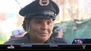 North Louisiana officer becomes family on the parade route