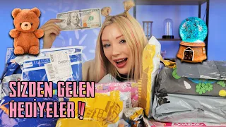 SİZDEN GELEN HEDİYELERİ AÇIYORUM | 100 DOLAR ÇIKTI??