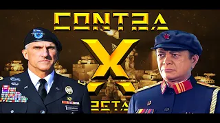 C&C Generals Contra X BETA. Challenge: USA Boss vs Nuke General [Hard] #1