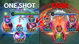 Esmeralda One Shot Build vs Esmeralda Tank Build - Build Top 1 Global Esmeralda ~ MLBB