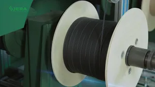 Fiber optic cable manufacturing process / Ftth drop cable factory / Jera line