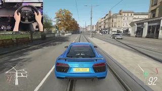 Audi R8 V10 Plus 2016 Forza Horizon 4 UltraHD | Logicool G923 Steering Wheel Gameplay