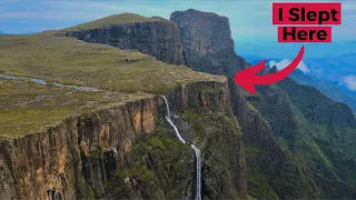 Hiking and Camping next to the world's tallest waterfall | Tugela Falls | Drakensberg