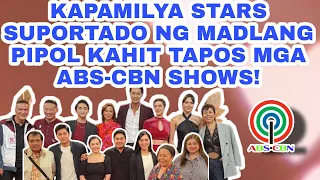 KAPAMILYA STARS SUPORTADO NG MADLANG PIPOL KAHIT TAPOS NA ANG KANILANG MGA ABS-CBN SHOWS!