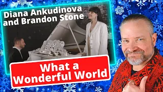 First Time Reaction to "What a Wonderful World" by Diana Ankudinova and Brandon Stone