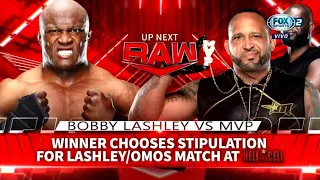 Bobby Lashley Vs MVP - WWE Raw Español Latino: 23/05/2022