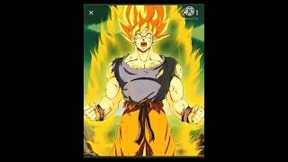 Goku's evolution to super saiyan#shorts