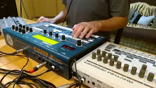 A Full Acid Techno Track! Using Behringer RD-9, Behringer TD-3, Yamaha Rm1x, and Yamaha A4000.