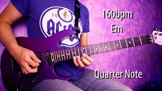 Alternate Picking - Ex.1 - 160bpm (Em)