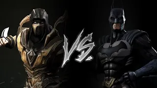Injustice Gods Among Us - Scorpion Vs. Batman (VERY HARD)