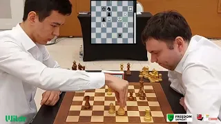 A Complicated Endgame Takes a Sudden Turn | Nodirbek Abdusattorov vs Igor Lysyj | World Rapid 2024