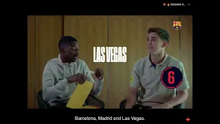 DEMBELE Y GAVI  7 segundos challenge⚽️🔴🔵