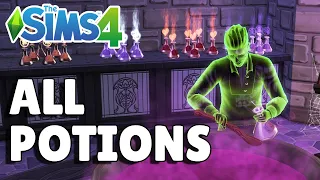 Every Potion Success And Backfire | The Sims 4 Alchemy Guide