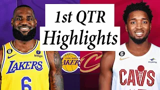 Cleveland Cavaliers vs. Los Angeles Lakers Full Highlights 1st QTR | Dec 6 | 2022-2023 NBA Season