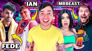 INVITÉ a 100 YOUTUBERS a una FIESTA en mi CASA !!