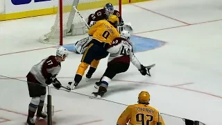 Forsberg scores, turns Girard inside out with dynamite move