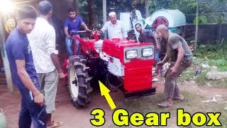 One Power tiller Three Gearbox | Powerful Tiller Tractor model