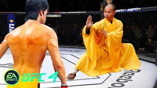 UFC4 Bruce Lee vs Shaolin Defender EA Sports UFC 4 PS5