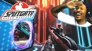 SPLITGATE ARENA WARFARE GAMEPLAY | Halo + Portal = This Game! (My First Impressions)