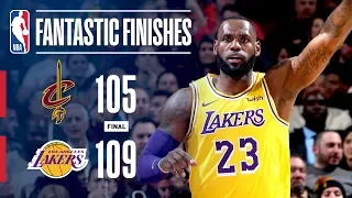 The Lakers Come Back in Cleveland for an Exciting Finish! | November 21, 2018