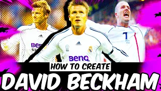 David Beckham EA Sports FC 24 | VIRTUAL PRO LOOKALIKE TUTORIAL