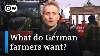 What Germany's farmer strikes say about the mood in German society | DW News