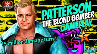 🔥 Over 15 Million Damage Turn 1 Pat Patterson The Blond Bomber 6*Bronze Gameplay / WWE Champions