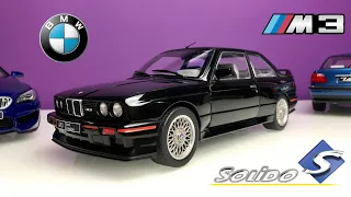 1:18 BMW M3 E30 Sport Evolution - Solido [Unboxing]