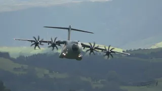 Captured A400 low level training - Incredible!!!