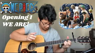 ONE PIECE | Opening 1 | We Are! | Hiroshi Kitadani | Melvin Kalloni | Fingerstyle Guitar Cover