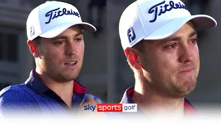 Emotional Justin Thomas reacts to victory at The Players Championship 2021!