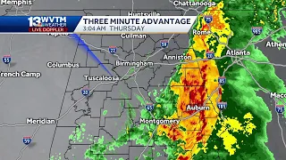 Live: Tracking Severe Weather, Tornadoes in Alabama