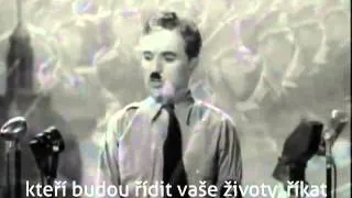Nejsilnější proslov v dějinách... Charlie Chaplin, 1940