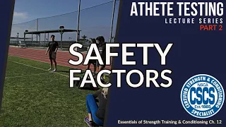 Performance Testing | Safety Factors | CSCS Chapter 12
