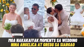 Mga NAKAKAIYAK MOMENTS sa Second Wedding nina Angelica Panganiban at Gregg Homan sa SIARGAO!!