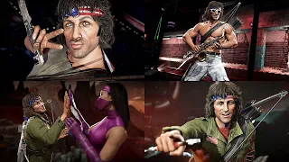 Mortal Kombat 11 - RAMBO performs All Friendships @ ᵁᴴᴰ 60ᶠᵖˢ ✔