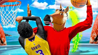 The Horse Mask Is A Dangerous Item On NBA 2K24..