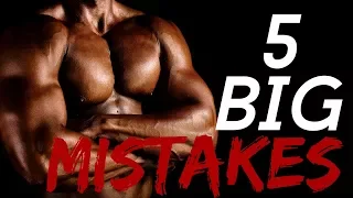 5 Reasons You’re Not Gaining Muscle Mass