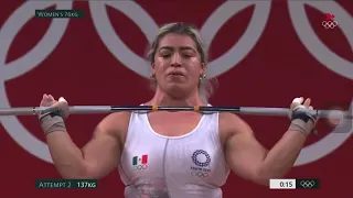 Aremi Fuentes Zavala 🇲🇽 – 245kg 3rd Place – 2021 Tokyo Olympic Weightlifting– Women's 76 kg
