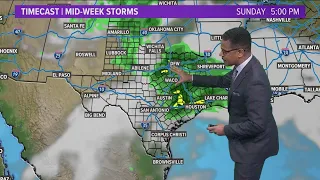 DFW weather: Mother's Day rain in the forecast