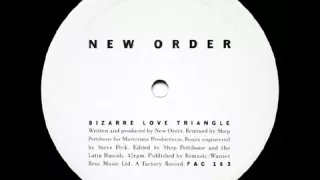 New Order  Bizarre Love Triangle 12' ( Best Remix )